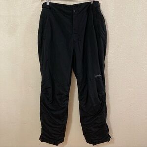 Cabela's Primaloft Men’s Snow Pants Waterproof Outdoor Black Size L